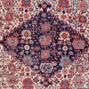 9′ x 14′ Ivory Fine Hand-Knotted Antique Persian Bidjar Rug – Traditional Wool