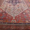 9′ x 14′ Ivory Fine Hand-Knotted Antique Persian Bidjar Rug – Traditional Wool