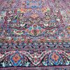 12′ x 15′ Jewel-Toned Hand-Knotted Semi-Antique Persian Yazd Rug – Masterpiece Fine Wool