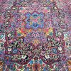 12′ x 15′ Jewel-Toned Hand-Knotted Semi-Antique Persian Yazd Rug – Masterpiece Fine Wool