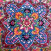12′ x 15′ Jewel-Toned Hand-Knotted Semi-Antique Persian Yazd Rug – Masterpiece Fine Wool