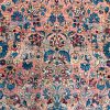 5′ x 10′ Dusty Rose and Indigo Hand-Knotted Semi-Antique Persian Kerman Gallery Rug – Fine Kurk Wool