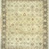 12′ x 15′ Beige Fine Hand-Knotted Egyptian Sultanabad Rug – Traditional Wool
