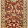 5′ x 16′ Red Fine Hand-Knotted Egyptian Sultanabad Runner – Traditional Wool