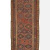 4′ x 12′ Antique Handmade Persian Kurdish Runner Rug