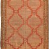 5′ x 10′ Persia Peach Meshkin Rug Traditional Hand Knotted Wool