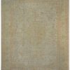 12′ x 16′ Antique Turkish Oushak Rug Ivory Large