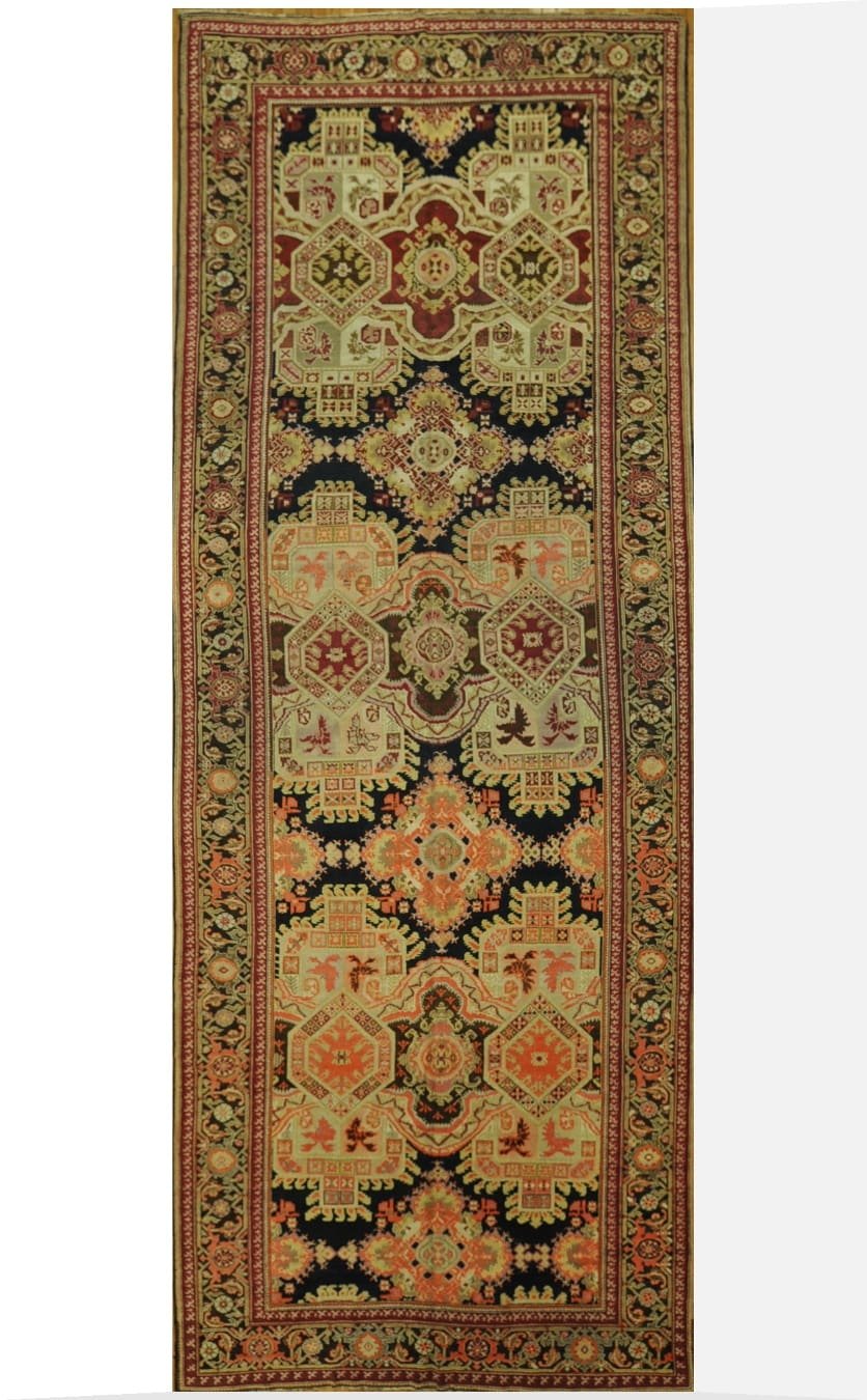 6′ x 18′ Antique Caucasian Kazak Rust Traditional Runner Rug – Hand-Knotted Wool 6′ x 18′ Antique Caucasian Kazak Rust Traditional Runner Rug – Hand-Knotted Wool