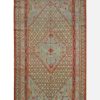 6′ x 11′ Antique Khotan Gallery Rug Soft Blue Hand Knotted Wool