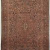 10′ x 18′ Persian Red Antique Kashan Rug Traditional Wool