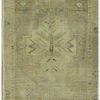 2′ x 3′ Beige Fine Hand-Knotted Turkish Vintage Rug – Transitional Wool