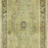 2′ x 3′ Beige Fine Hand-Knotted Turkish Vintage Rug – Transitional Wool