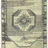 3′ x 10′ Beige Fine Hand-Knotted Turkish Vintage Anatolian Runner – Tribal Wool