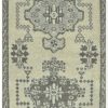 3′ x 10′ Beige Fine Hand-Knotted Turkish Vintage Anatolian Runner – Tribal Wool