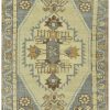 2′ x 4′ Beige Fine Hand-Knotted Turkish Anatolian Rug – Prayer Wool
