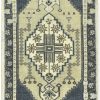 2′ x 3′ Ivory Fine Hand-Knotted Turkish Anatolian Rug – Prayer Wool