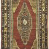 5’x10′ Turkish Oushak Red Vintage Rug Traditional Wool