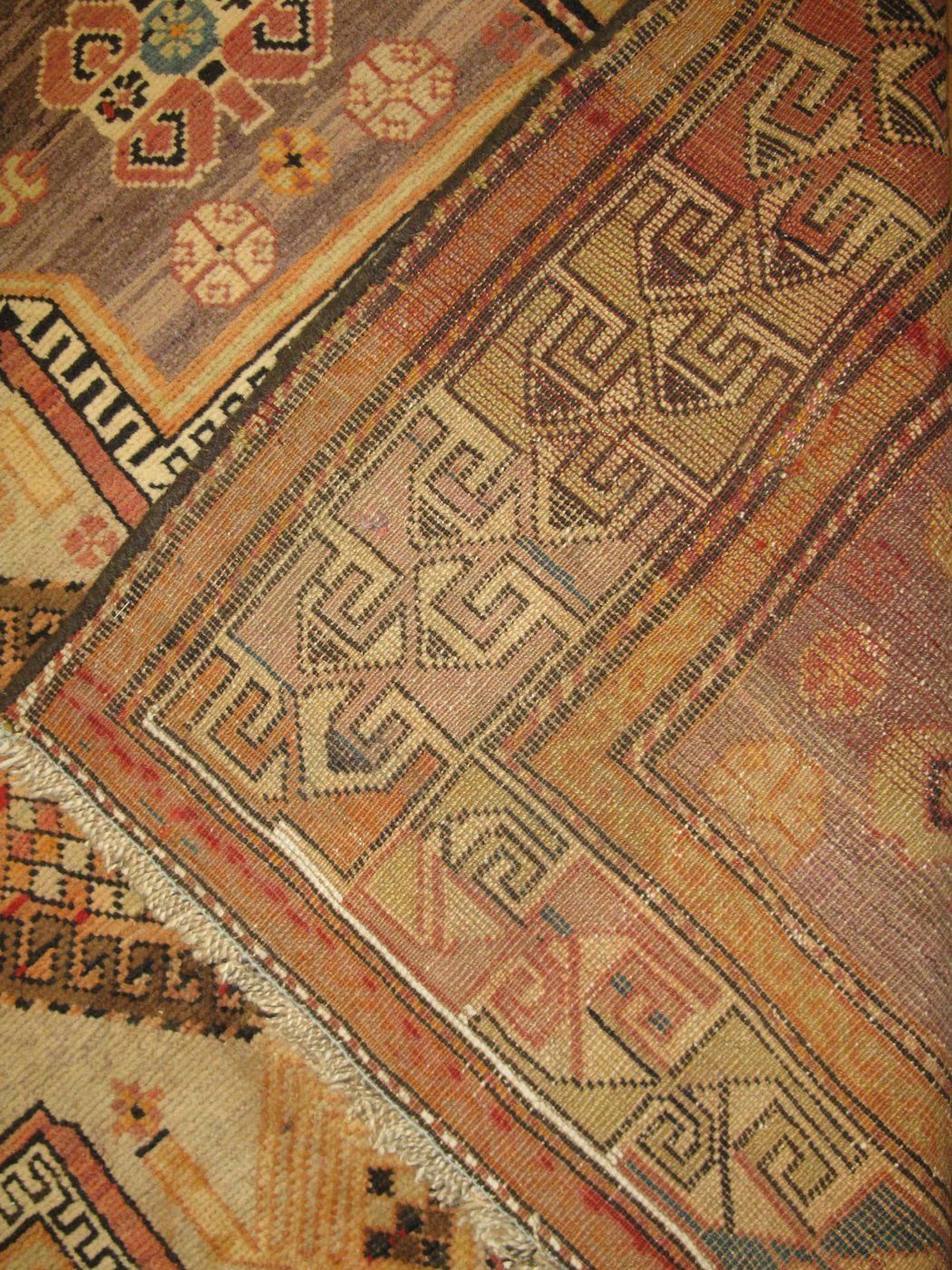 4′ x 16′ Caucasian Kazak Runner – Antique Hand-Knotted Wool - 4 4′ x 16′ Caucasian Kazak Runner – Antique Hand-Knotted Wool