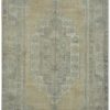 4′ x 11′ Vintage Turkish Neutral Anatolian Runner Transitional Wool