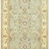 6′ x 17′ Indian Agra Light Blue Transitional Gallery Rug – Hand Knotted 6′ x 17′ Indian Agra Light Blue Transitional Gallery Rug – Hand Knotted