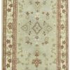 3′ x 11′ India Agra Light Blue Transitional Hall Runner – Hand Knotted