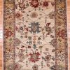 4′ x 6′ Beige Fine Hand-Knotted Pakistan Sultanabad Rug – Traditional Wool