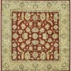 8′ x 9′ Pakistani Red New Oriental Rug Transitional Wool