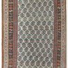 3′ x 17′ Antique Persian Ivory Runner Rug – Hand-Knotted Wool 3′ x 17′ Antique Persian Ivory Runner Rug – Hand-Knotted Wool