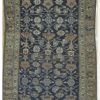 3′ x 14′ Antique Persian Malayer Runner Rug – Navy