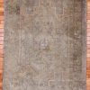 4′ x 6′ Khaki Fine Hand-Knotted Turkish Oushak Rug – Traditional Wool
