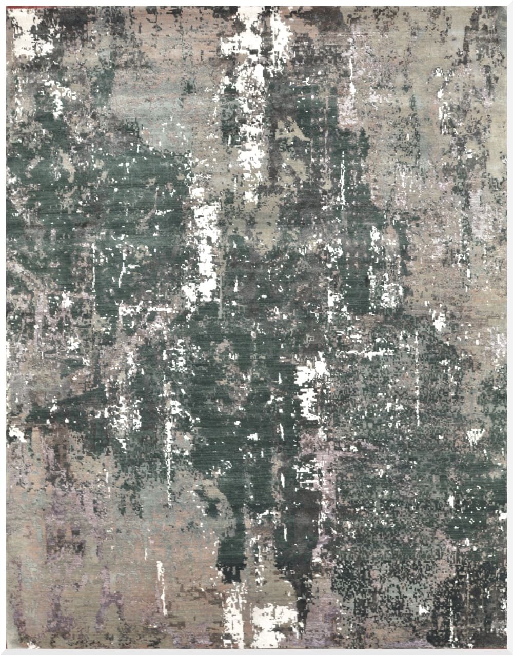 8′ x 10′ Indian Modern Abstract Contemporary Rug