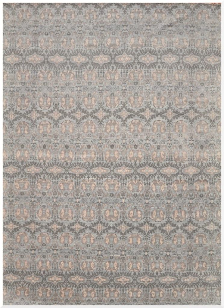 10′ x 14′ Indian Patterned Rug Contemporary Wool