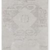 3′ x 11′ Turkish Anatolian Ivory Runner Rug Transitional Wool