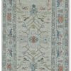 3′ x 6′ Turkish Ivory Blue Transitional Runner Rug