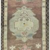 3′ x 11′ Turkey Brown Pink Runner Rug Traditional Wool