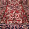 4′ x 15′ Red Fine Hand-Knotted Persian Heriz Runner – Traditional Wool