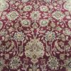 6′ x 9′ Indian Handmade Olive Green Oriental Rug – Hand-Knotted Wool