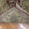 6′ x 9′ Indian Handmade Olive Green Oriental Rug – Hand-Knotted Wool