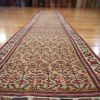 3′ x 13′ Beige Fine Hand-Knotted Persian Malayer Rug – Herati Runner Wool