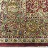 8′ x 10′ Green Fine Hand-Knotted Indian Oriental Rug – Traditional Wool