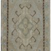 2′ x 4′ Turkish Anatolian Ivory Runner Rug Transitional Wool