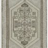 2′ x 3′ Turkish Ivory Brown Accent Rug Transitional Wool