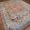 10′ x 13′ Peach Fine Hand-Knotted Semi-Antique Turkish Oushak Rug – Traditional Wool