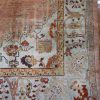 10′ x 13′ Peach Fine Hand-Knotted Semi-Antique Turkish Oushak Rug – Traditional Wool