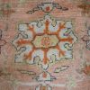 10′ x 13′ Peach Fine Hand-Knotted Semi-Antique Turkish Oushak Rug – Traditional Wool