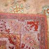10′ x 13′ Peach Fine Hand-Knotted Semi-Antique Turkish Oushak Rug – Traditional Wool
