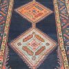 3′ x 14′ Navy Fine Hand-Knotted Caucasian Tribal Runner – Traditional Wool
