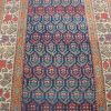 3′ x 11′ Navy Fine Hand-Knotted Persian Kurdish Runner – Traditional Wool