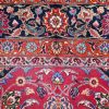 12′ x 17′ Red Fine Hand-Knotted Vintage Persian Mashad – Traditional Wool