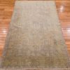 4′ x 6′ Khaki Fine Hand-Knotted Turkish Oushak Rug – Traditional Wool